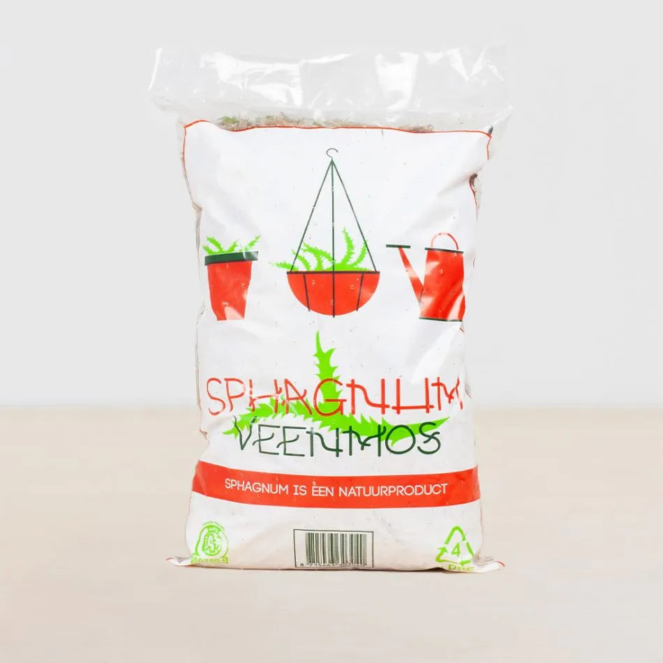 Premium sphagnum mos (veenmos) – 3 liter
